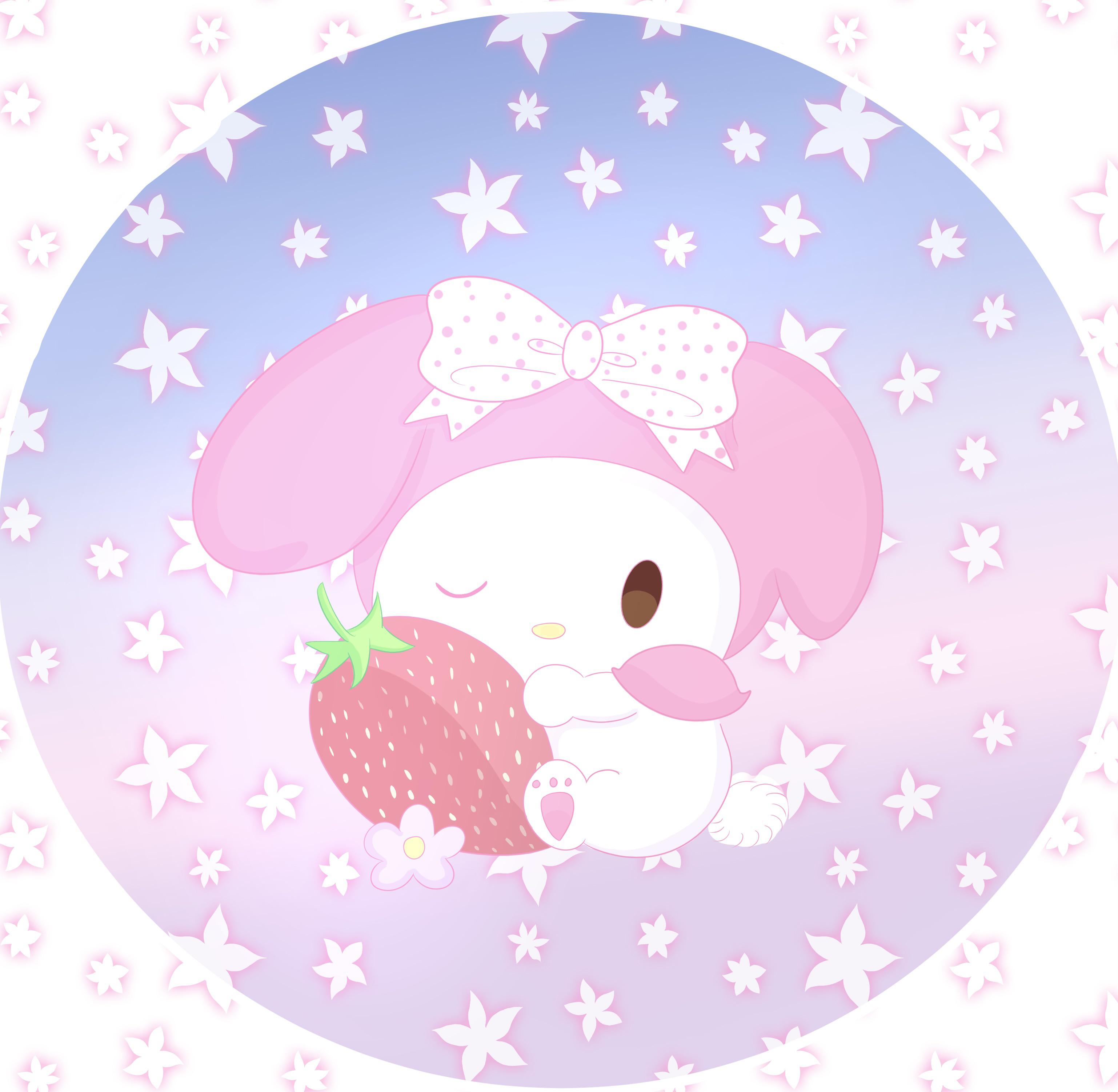 3075x3003 One of my best friends is OBSESSED with My Melody, so I drew this for her☺️