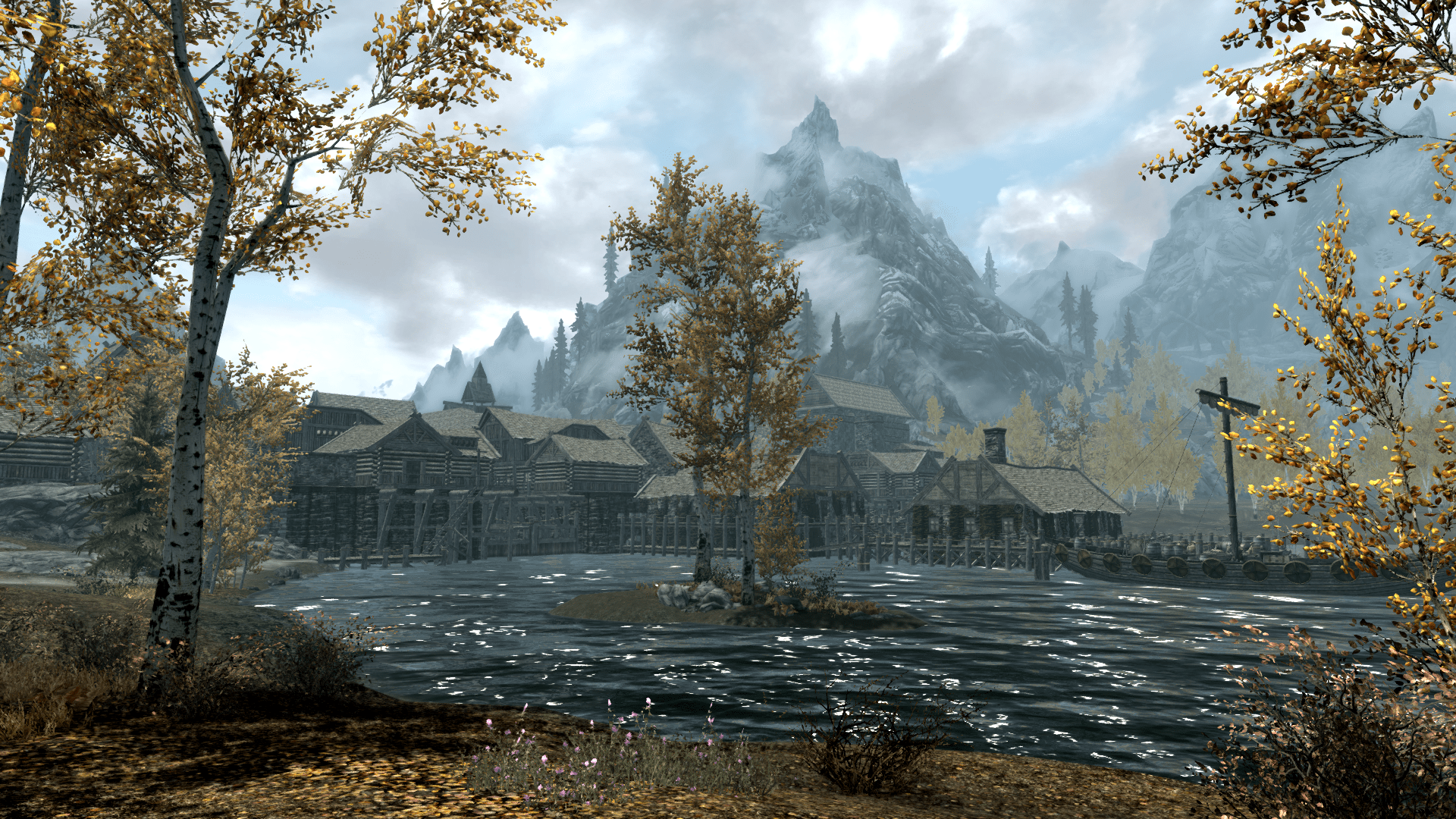1920x1080 Riften 3.5. Monde fantastique, Dark fantasy, Elder scrolls skyrim