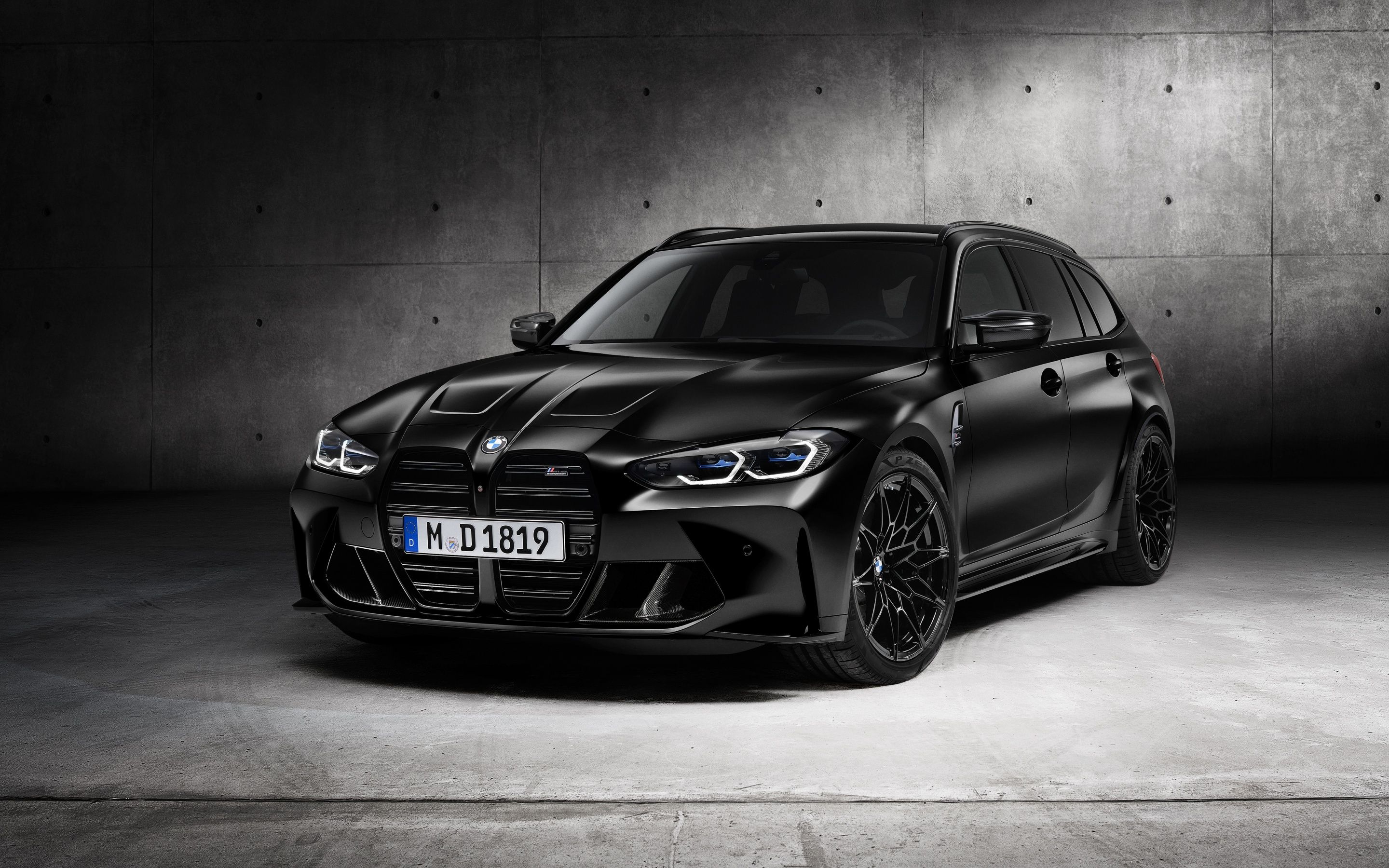 2880x1800 BMW M3 Competition Touring Wallpaper 4K, Black cars, 5K