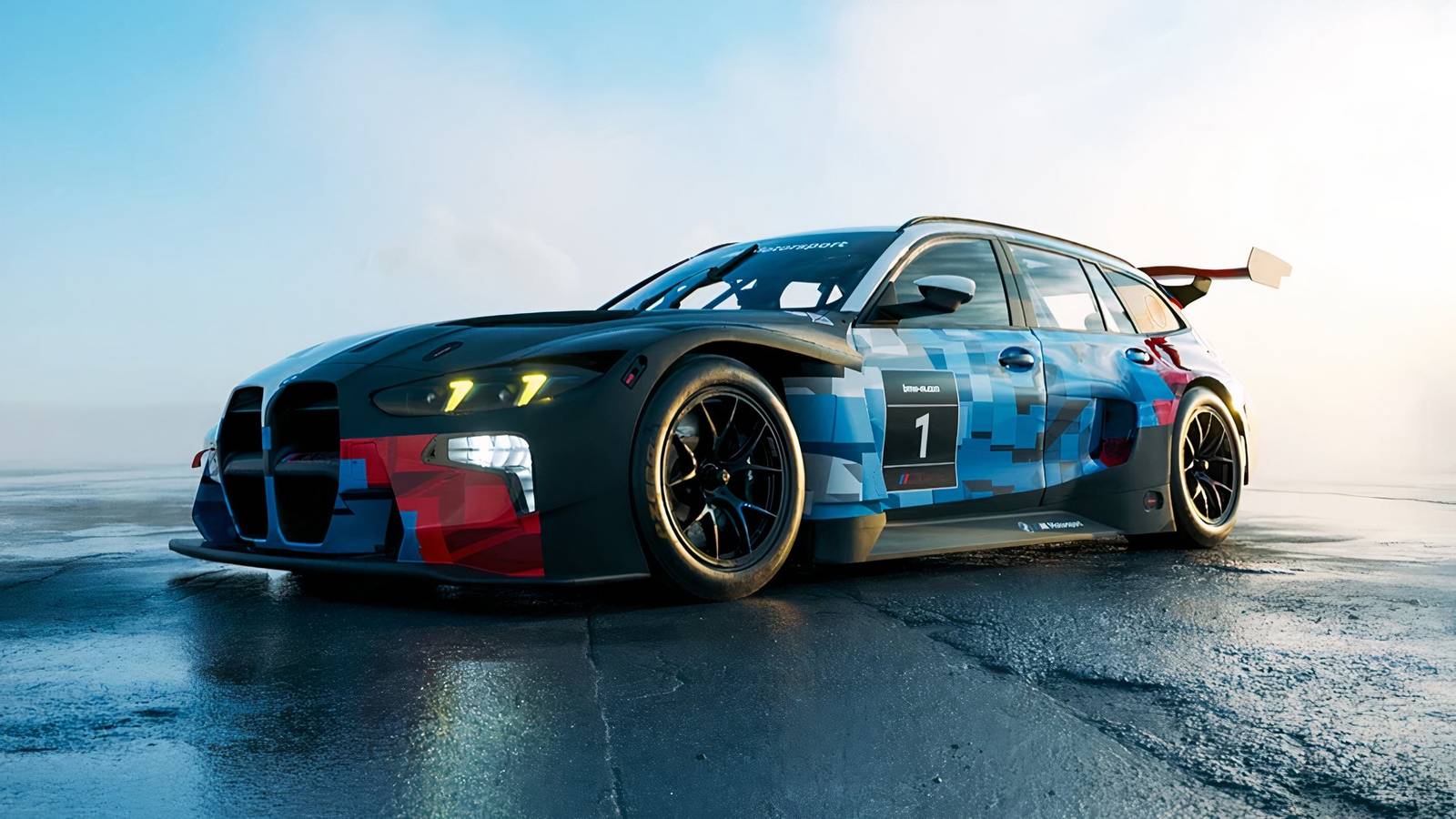 1600x900 That BMW M3 Touring GT3 Evo Is Actually Real