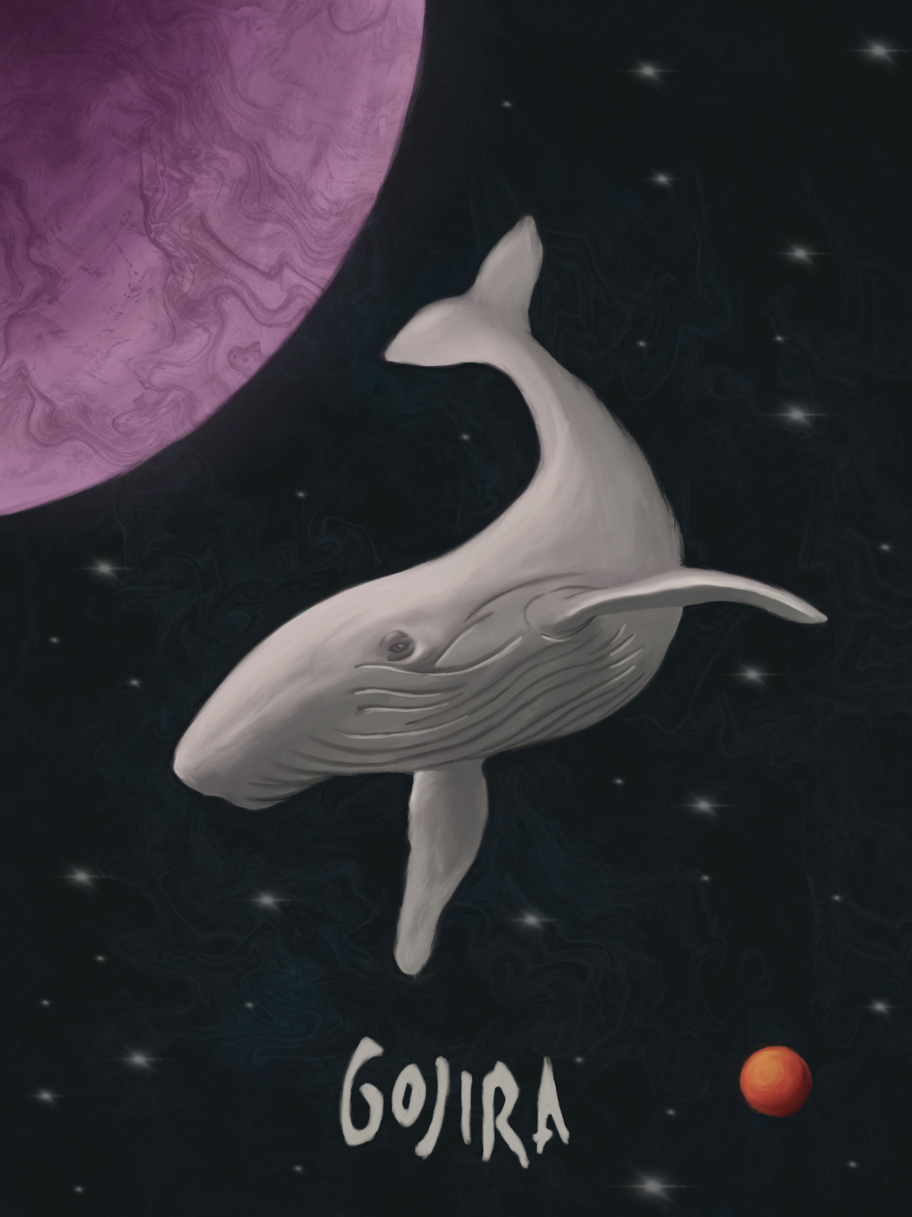 3000x4000 Just finished my rendition of “From Mars to Sirius” album cover