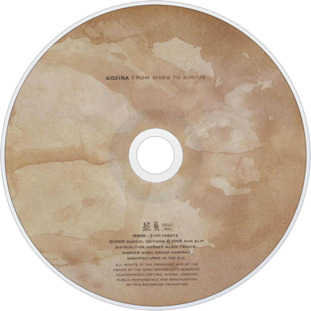 1000x1000 Gojira Mars to Sirius in English