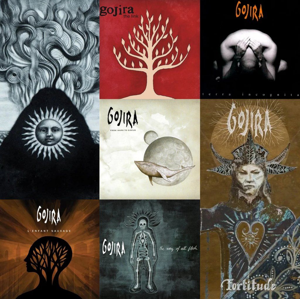 1024x1022 GOJIRA albums ranked, from worst to best