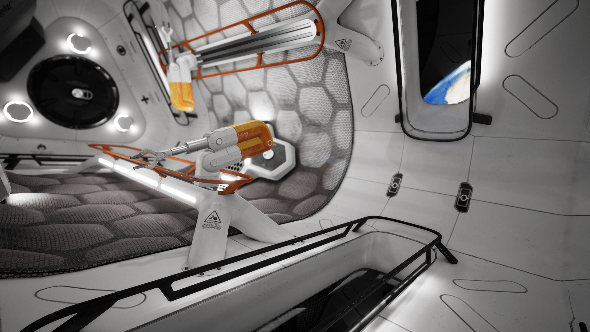 1920x1080 Sci Fi Space Station Interior Concept Art (7). Image - Behance