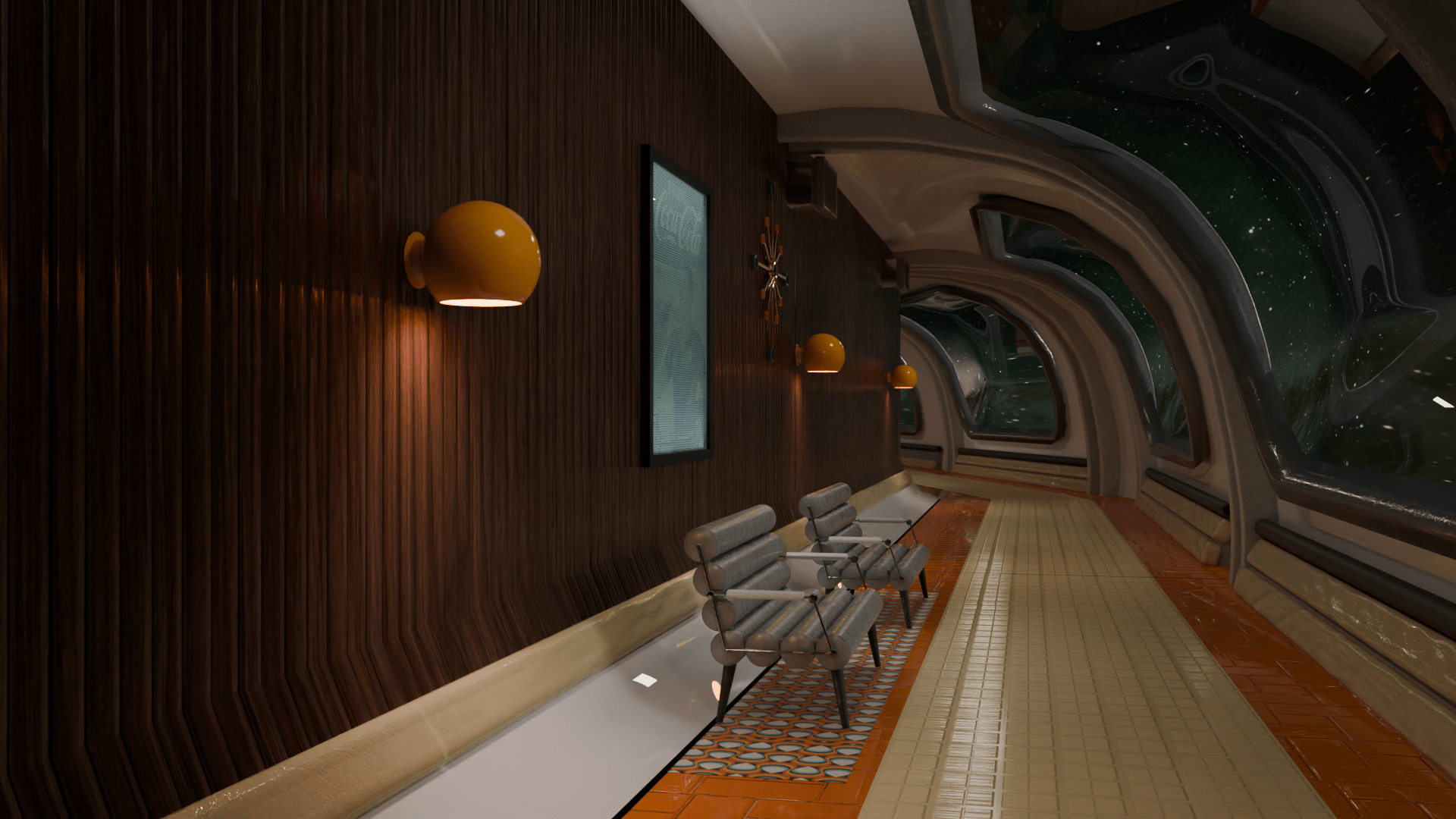 1920x1080 Think I Found A Good Space Station Interior Design To Build On, Let Me Know Your Thoughts Ideas!
