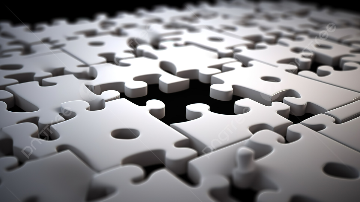1200x673 The Puzzle Pieces Are Missing An Image, 3D Illustration, Background Of White Puzzle With Missing Piece, HD Photography Photo Background Image And Wallpaper for Free Download