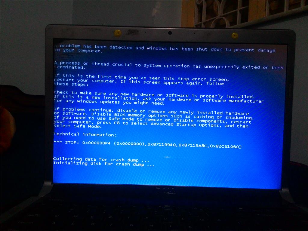 1024x768 Windows Vista Blue Screen Error Regarding Hard Disc Crash After Every 10 15 Minutes. Q&A