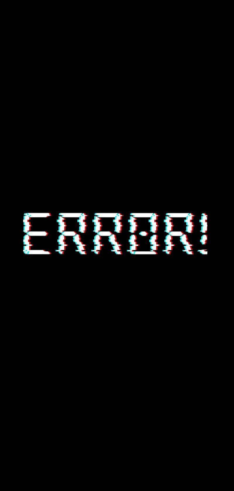 800x1674 Error, black, HD phone wallpaper