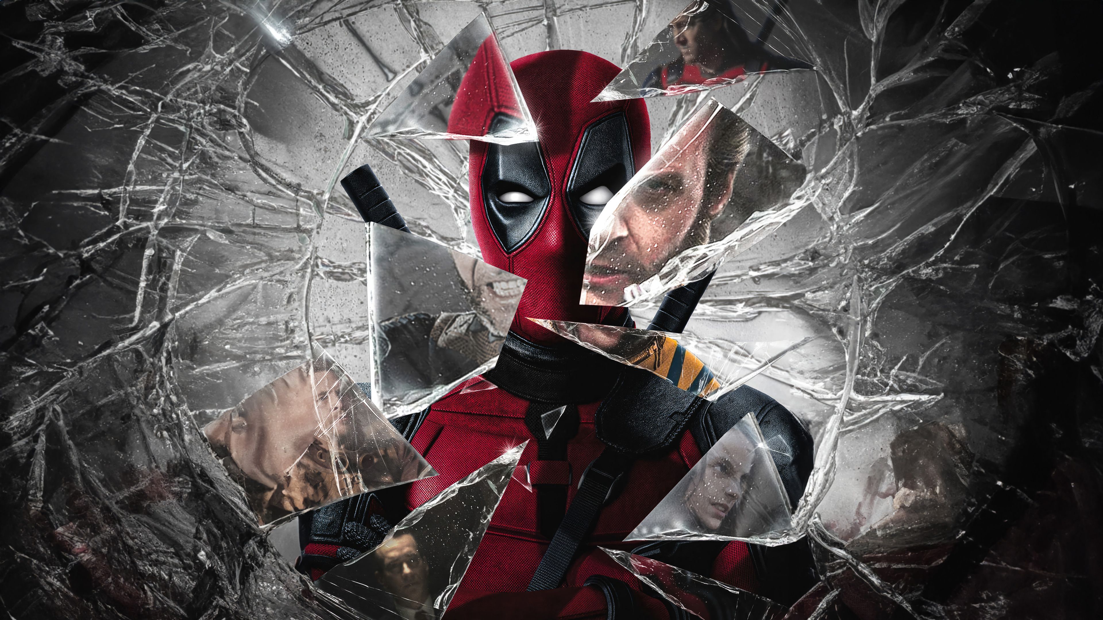 3840x2160 Deadpool & Wolverine Movie 4K Wallpaper HD PC c