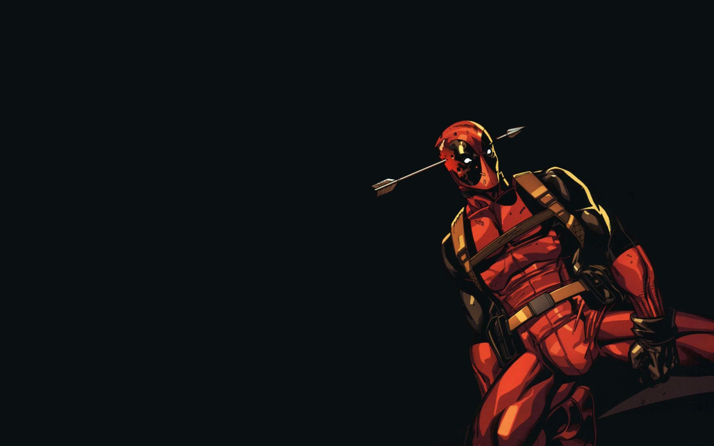 2400x1500 Funny Deadpool Wallpaper