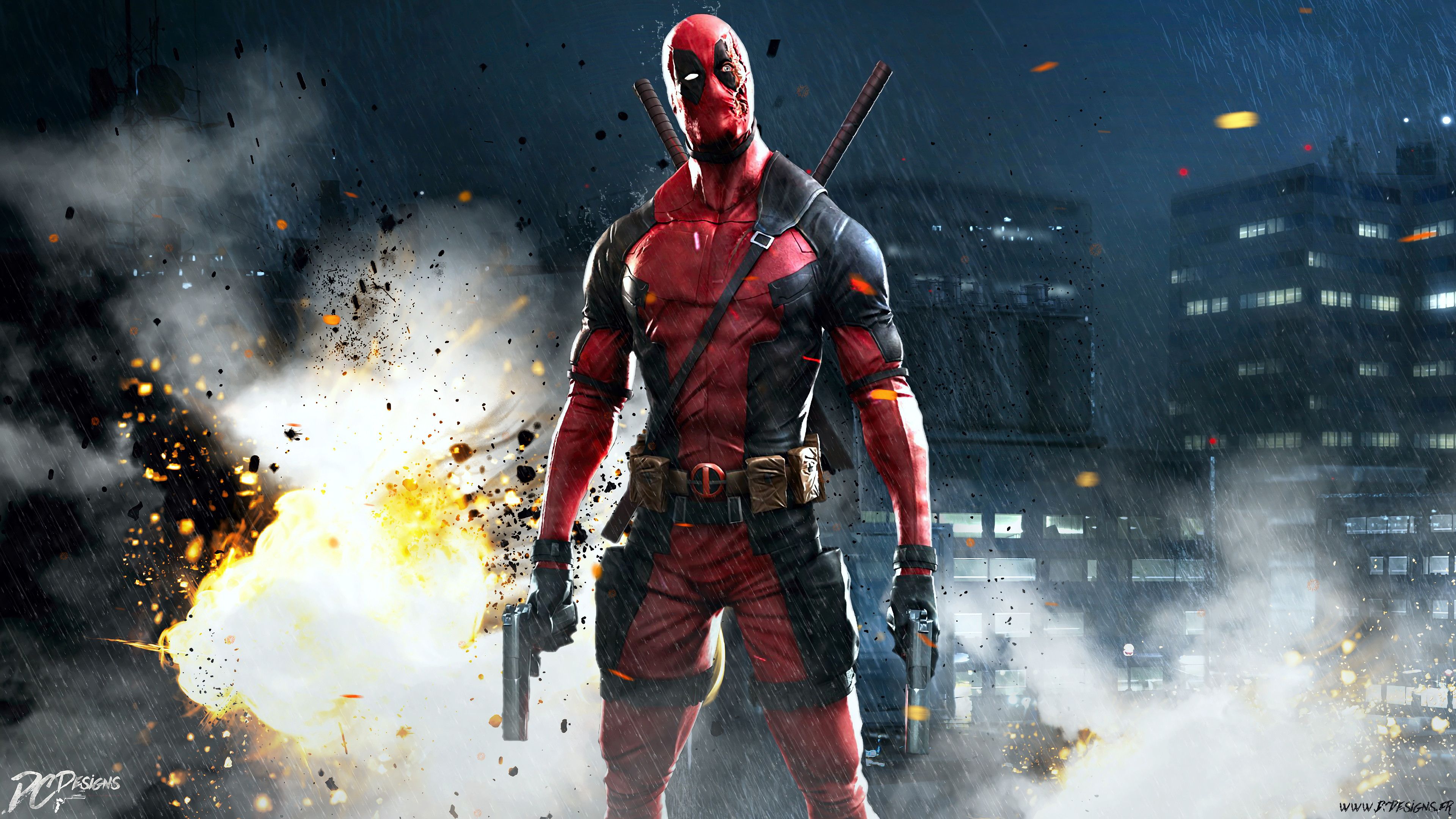 3840x2160 Deadpool 4K Wallpaper HD