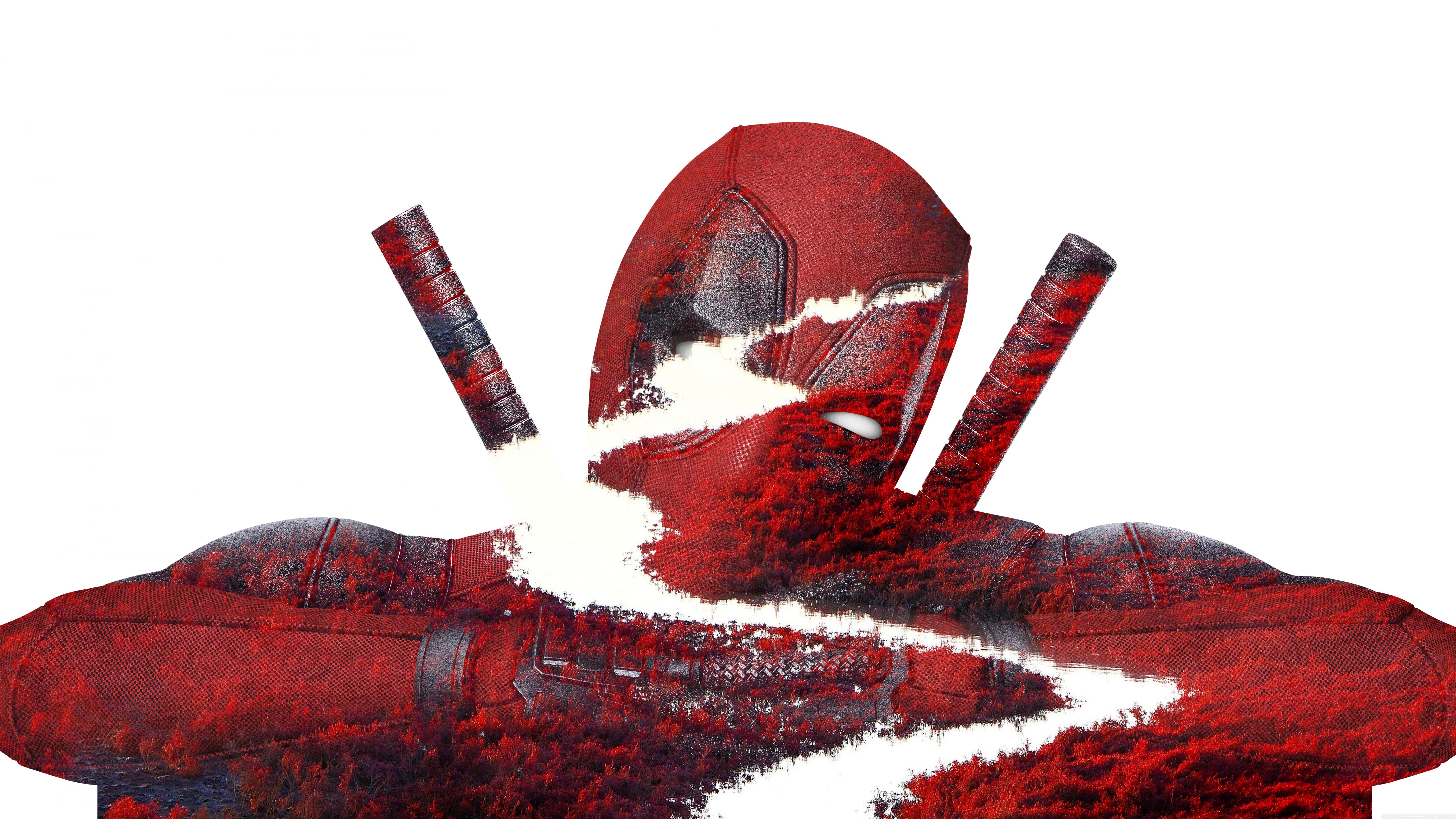 7680x4320 DeadPool Landscaped 4K UHD Wallpaper for UltraHD Desktop and TV