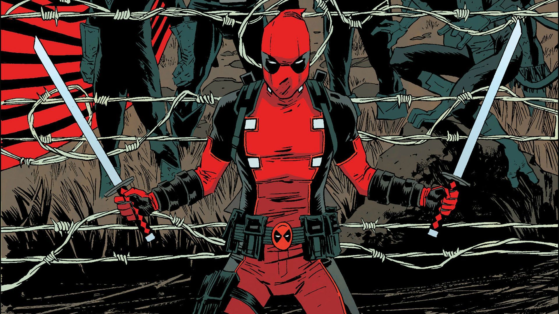 1920x1080 Marvel Comics, Comics, Deadpool Wallpaper HD / Desktop and Mobile Background