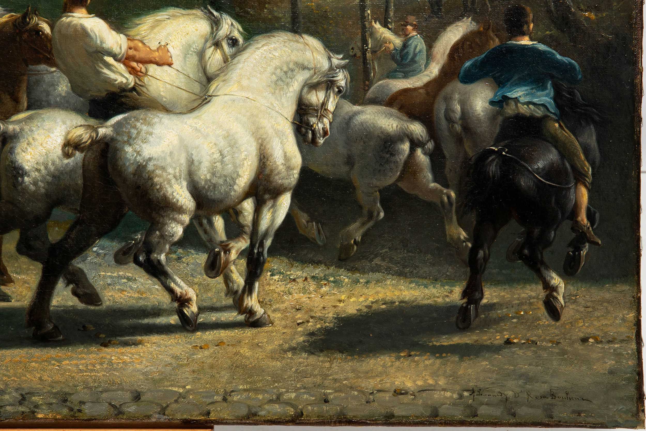 2500x1667 19th Century Copy of Rosa Bonheur's The Horse Fair
