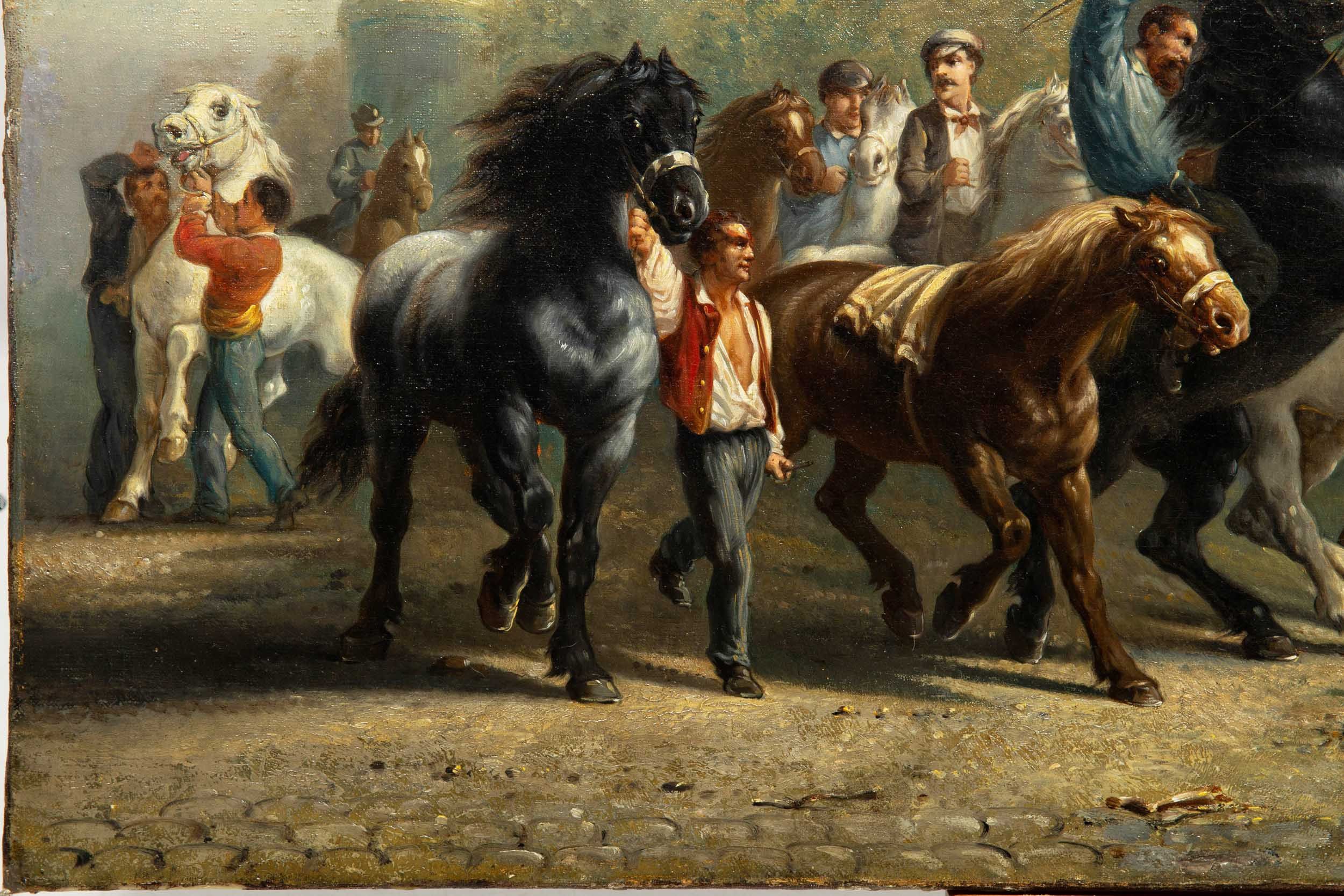 2500x1667 19th Century Copy of Rosa Bonheur's The Horse Fair