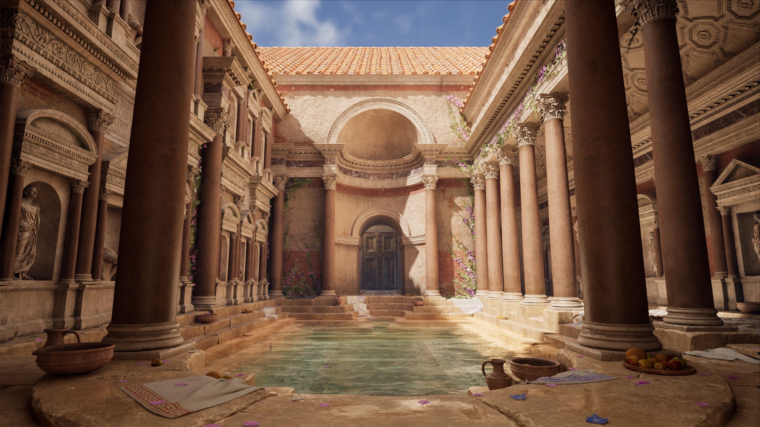 2560x1440 Roman Baths