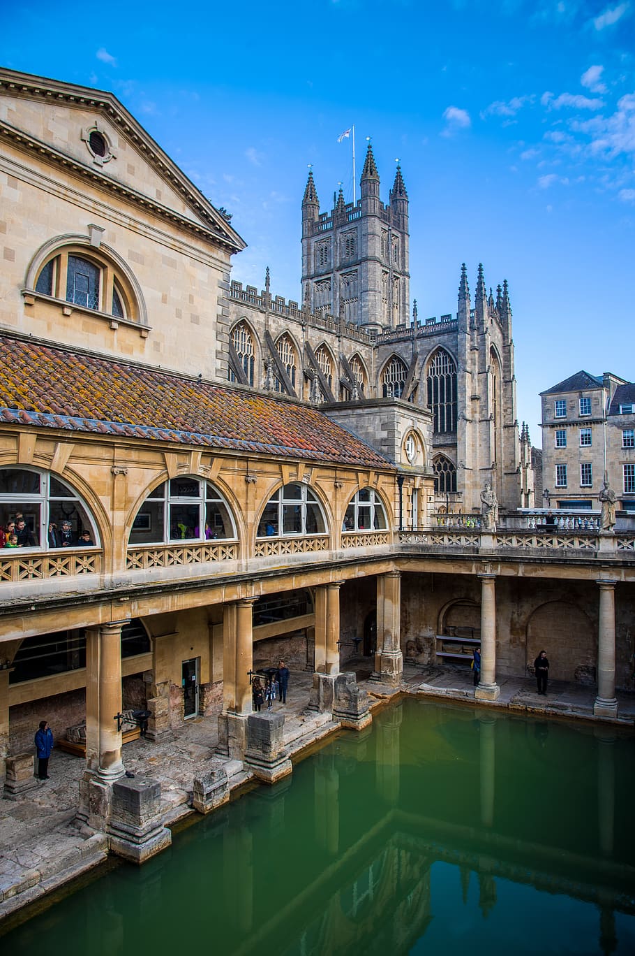 910x1368 The roman baths 1080P, 2K, 4K, 5K HD wallpaper free download