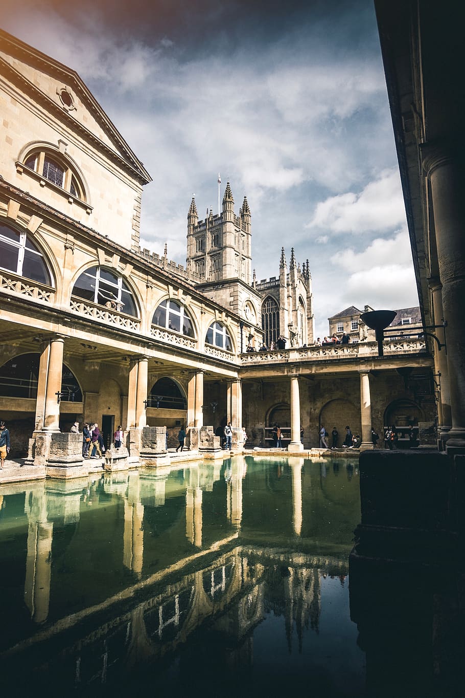 910x1364 Roman baths 1080P, 2K, 4K, 5K HD wallpaper free download