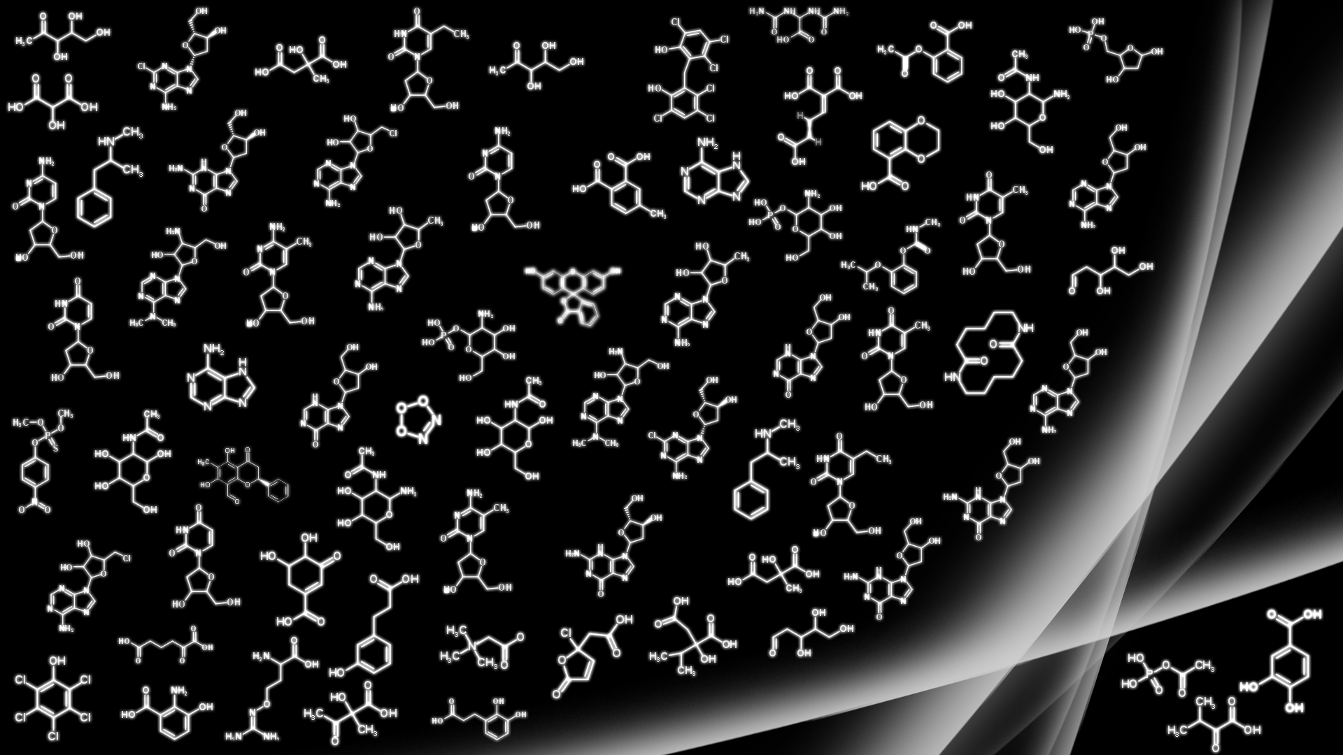 1920x1080 Chemistry Molecule Patterns HD Wallpaperx1080