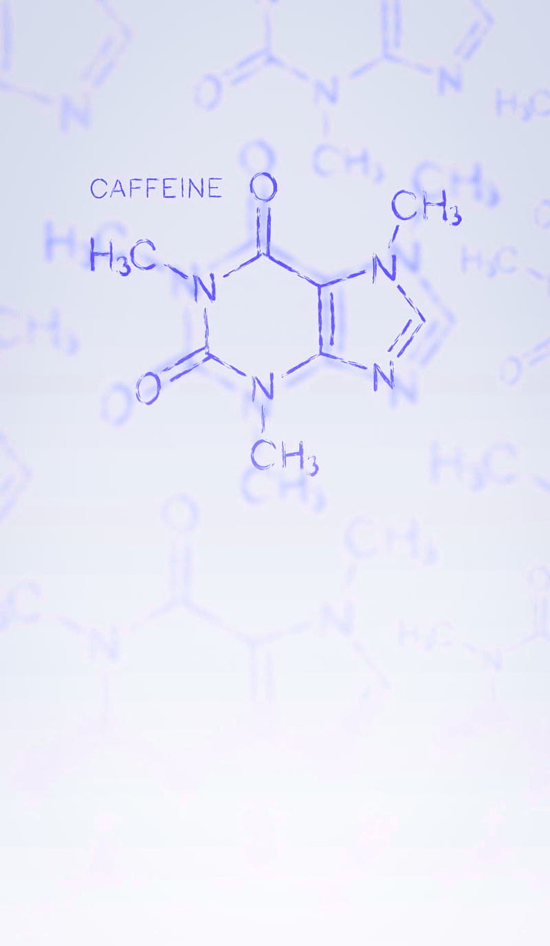 800x1376 Chemistry, blue, caffeine, deep, gris, white, HD phone wallpaper