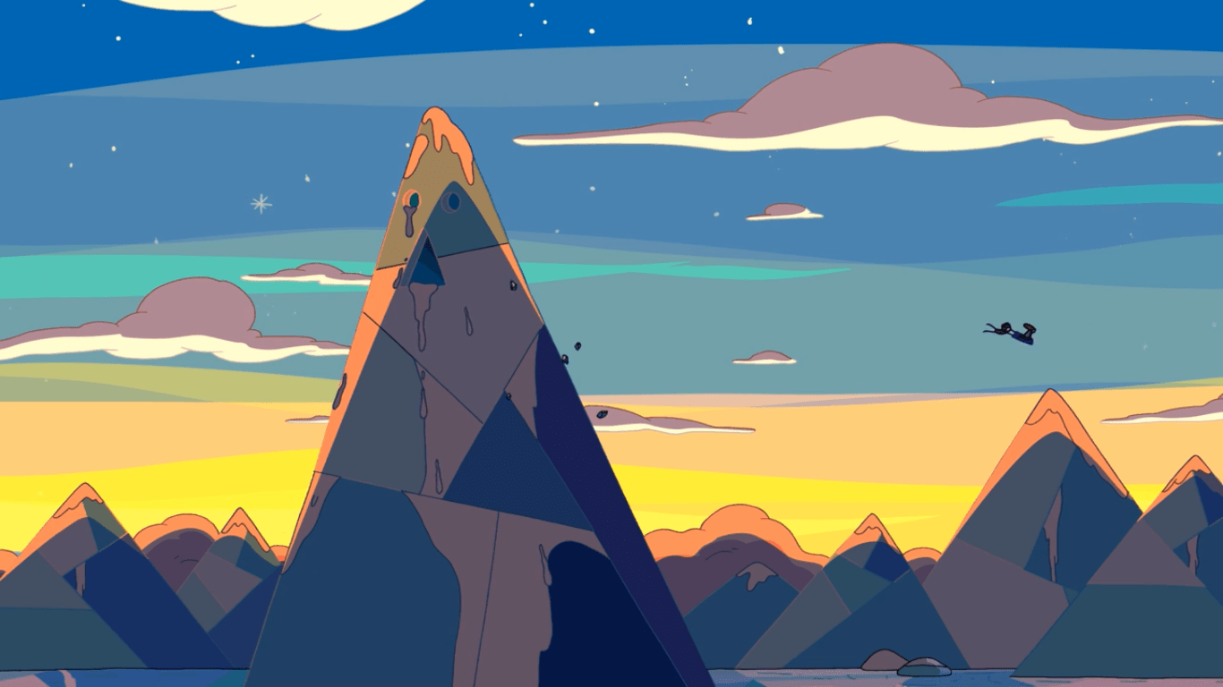1366x768 Time lapse of ice kingdom after ice king lost his magic, also symbolising simon's getting closer and closer to his death throughout the episode