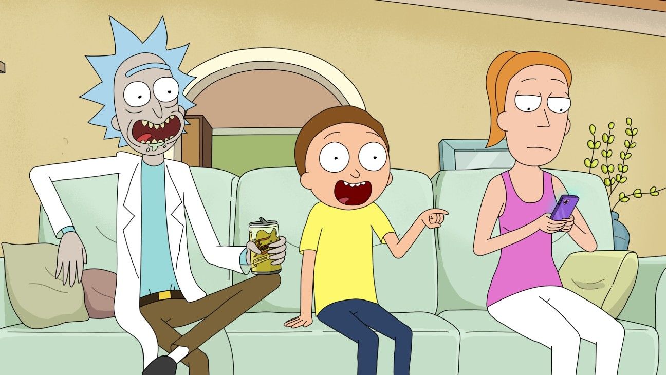 1296x730 Smith Rick And Morty Suéteresa De Rick Y Morty Rick And Morty Wallpaper Study Breaks
