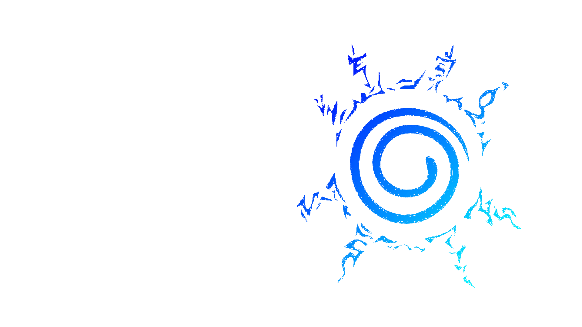 1920x1080 Download Blue Eight Trigrams Sealing Style Anime Naruto Blue Anime HD Wallpaper
