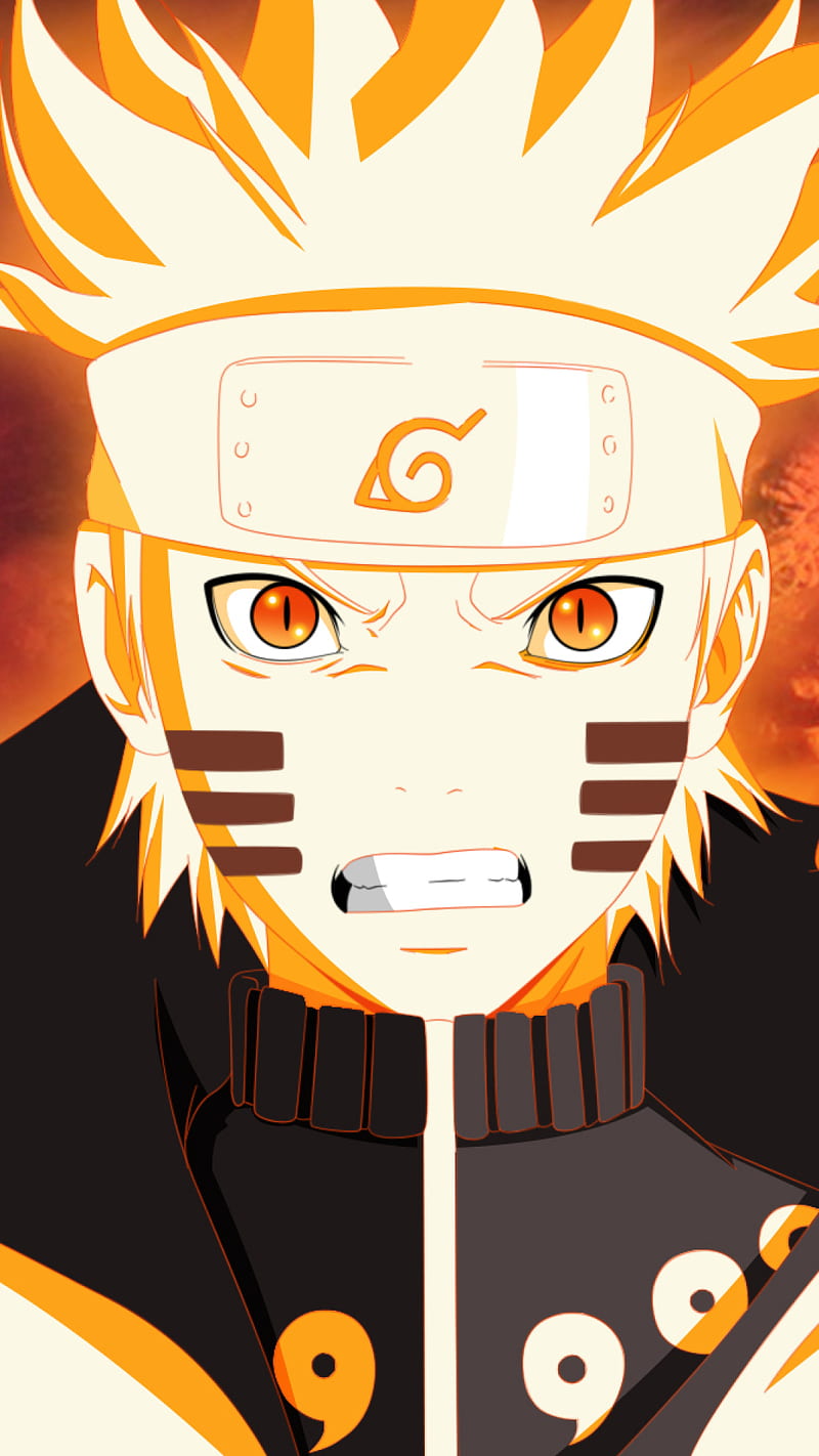 800x1422 Anime, Naruto, Symbol, Eight Trigrams Sealing Style, HD wallpaper