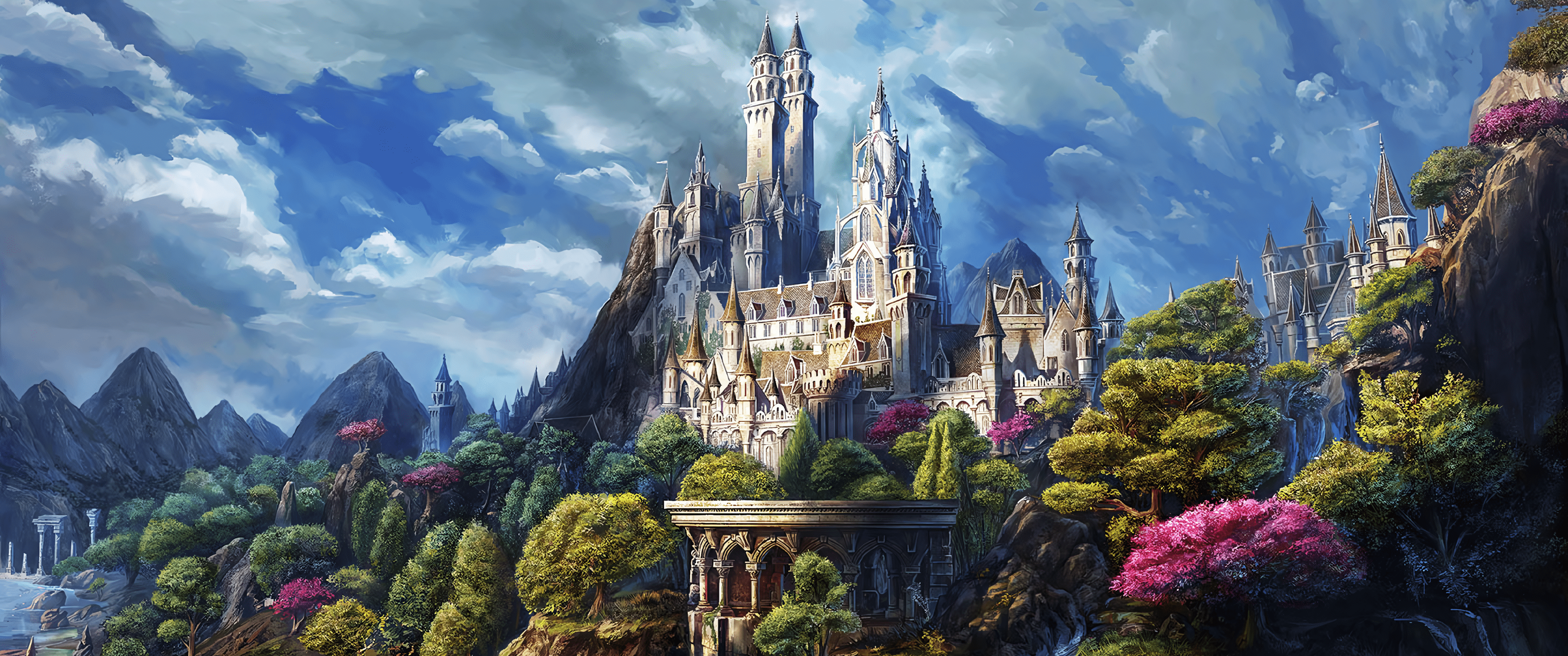 3440x1440 Elder Scrolls Online loading art Part 1[3440x1440]