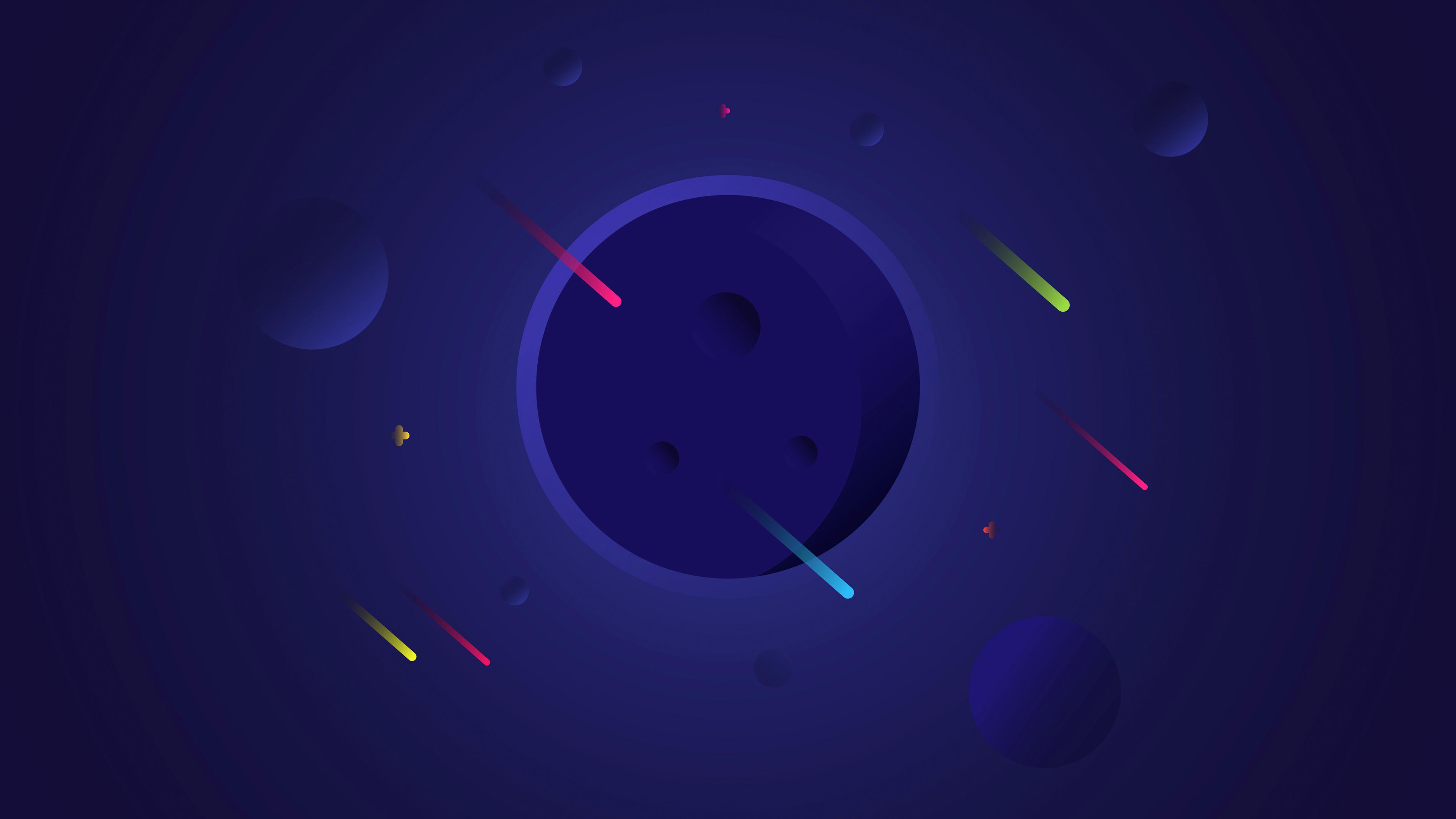 3840x2160 Minimal Space 4k Wallpaper
