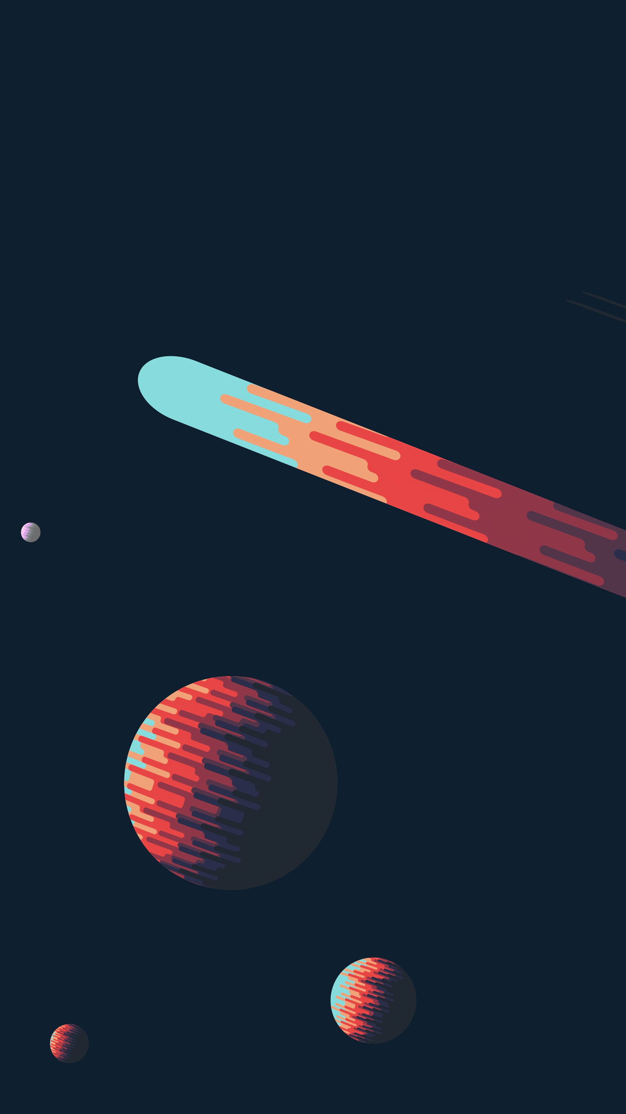 2160x3840 Planet Space Abstract Background Digital Art 4K Wallpaper iPhone HD Phone g