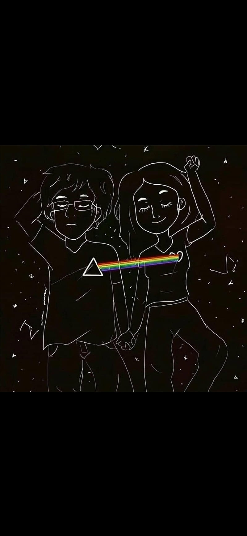 800x1733 Pink floyd love, love music, music, HD phone wallpaper