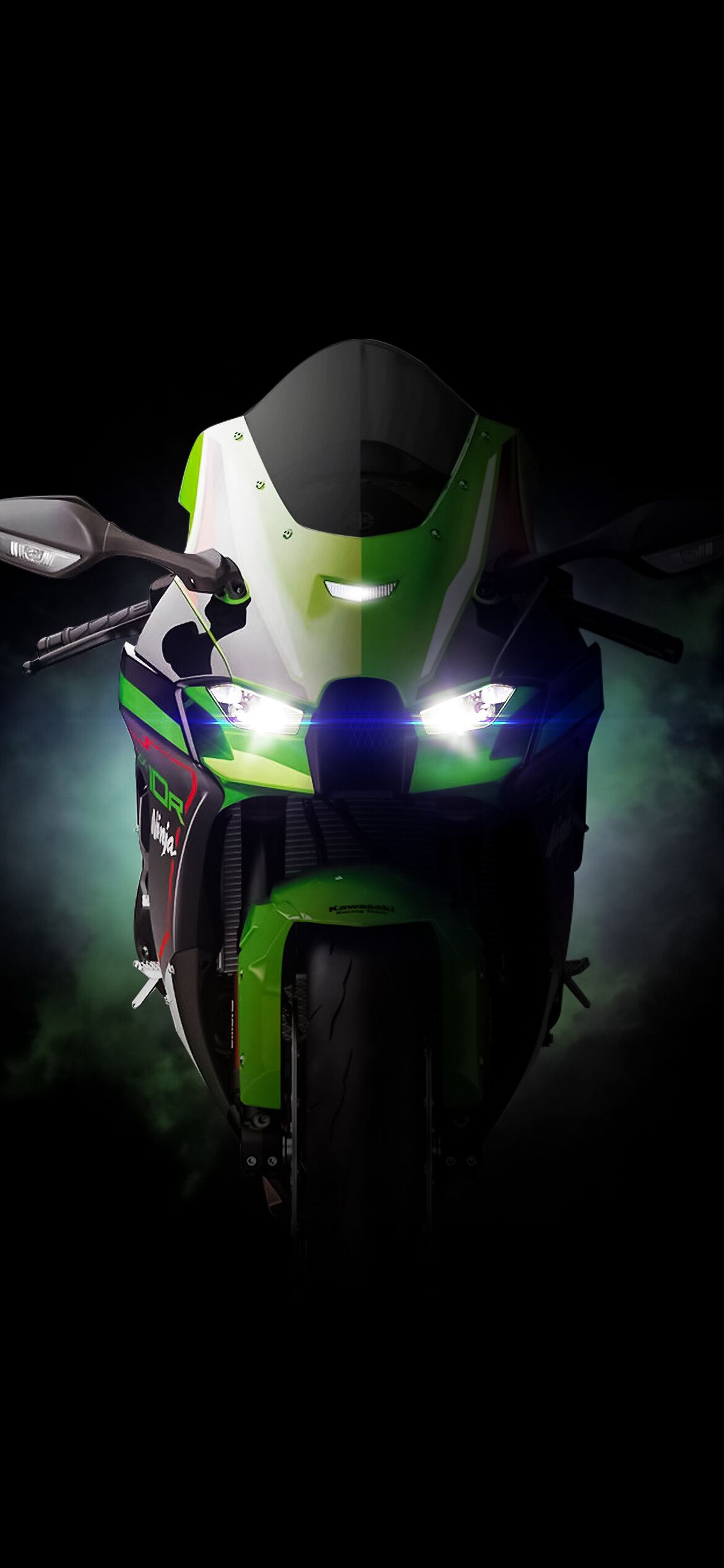 1170x2532 Kawasaki Ninja ZX Wallpaper