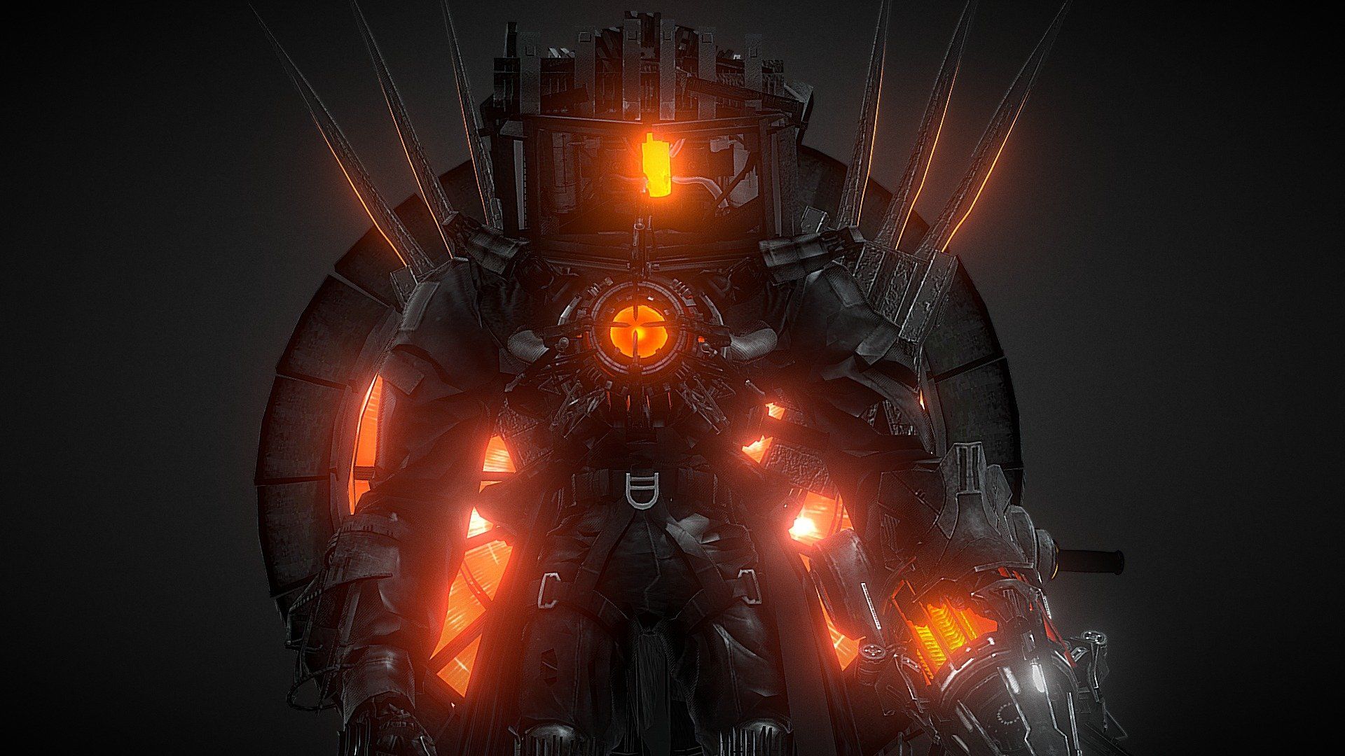 1920x1080 Watchman Of Doom 2.0 [Special] Free 3D model by Zeldrix [41deee5]