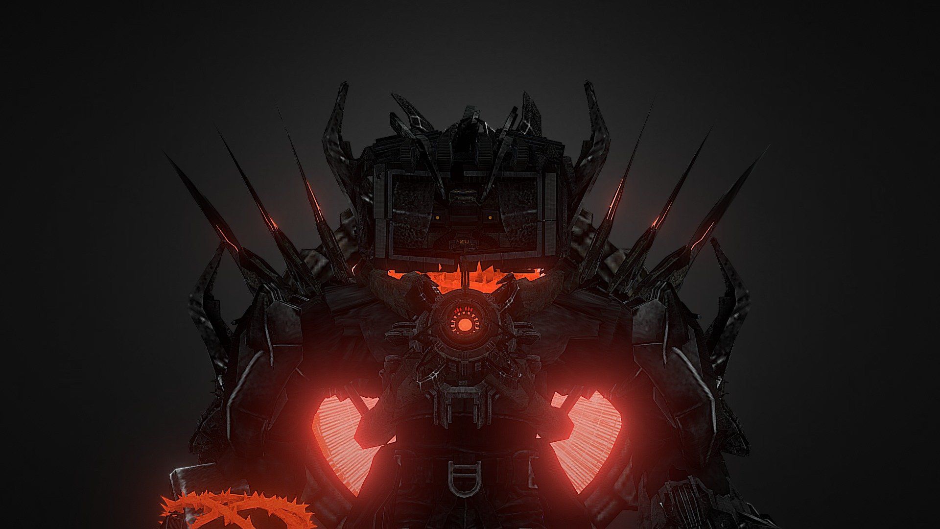 1920x1080 Watchman Of Doom Redesign Free 3D model by Harp Animations [67a817d]