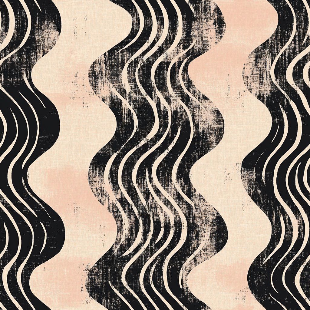 1024x1024 Abstract Peel and Stick Wallpaper Preview Panel