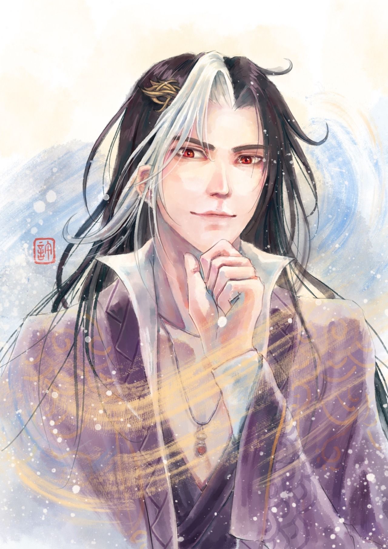 1280x1810 Here's Yan Wushi plotting his next move on.. (fill in the blank)