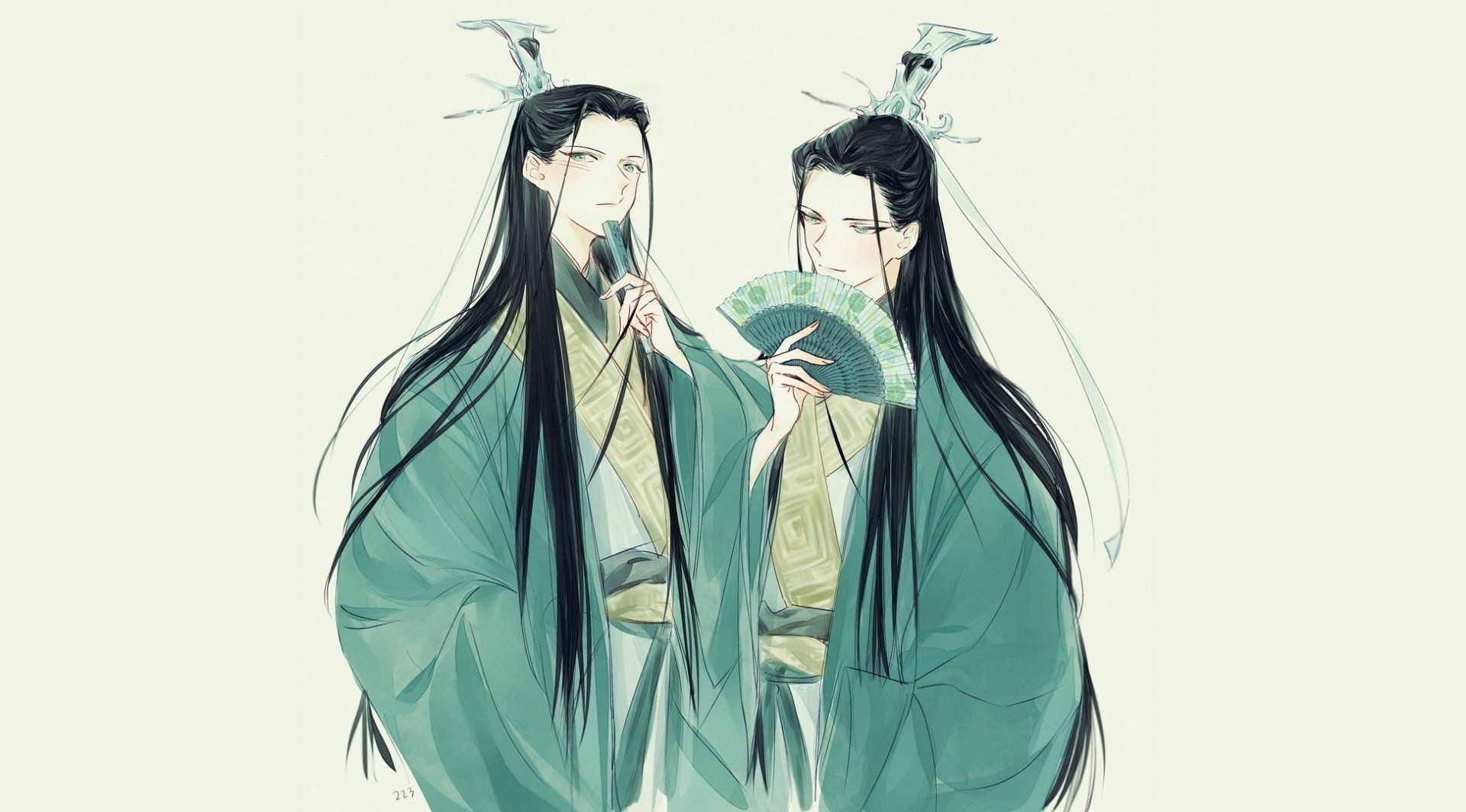 1920x1064 Download Shen Qingqiu Anime The Scum Villain's Self Saving System HD Wallpaperx1080