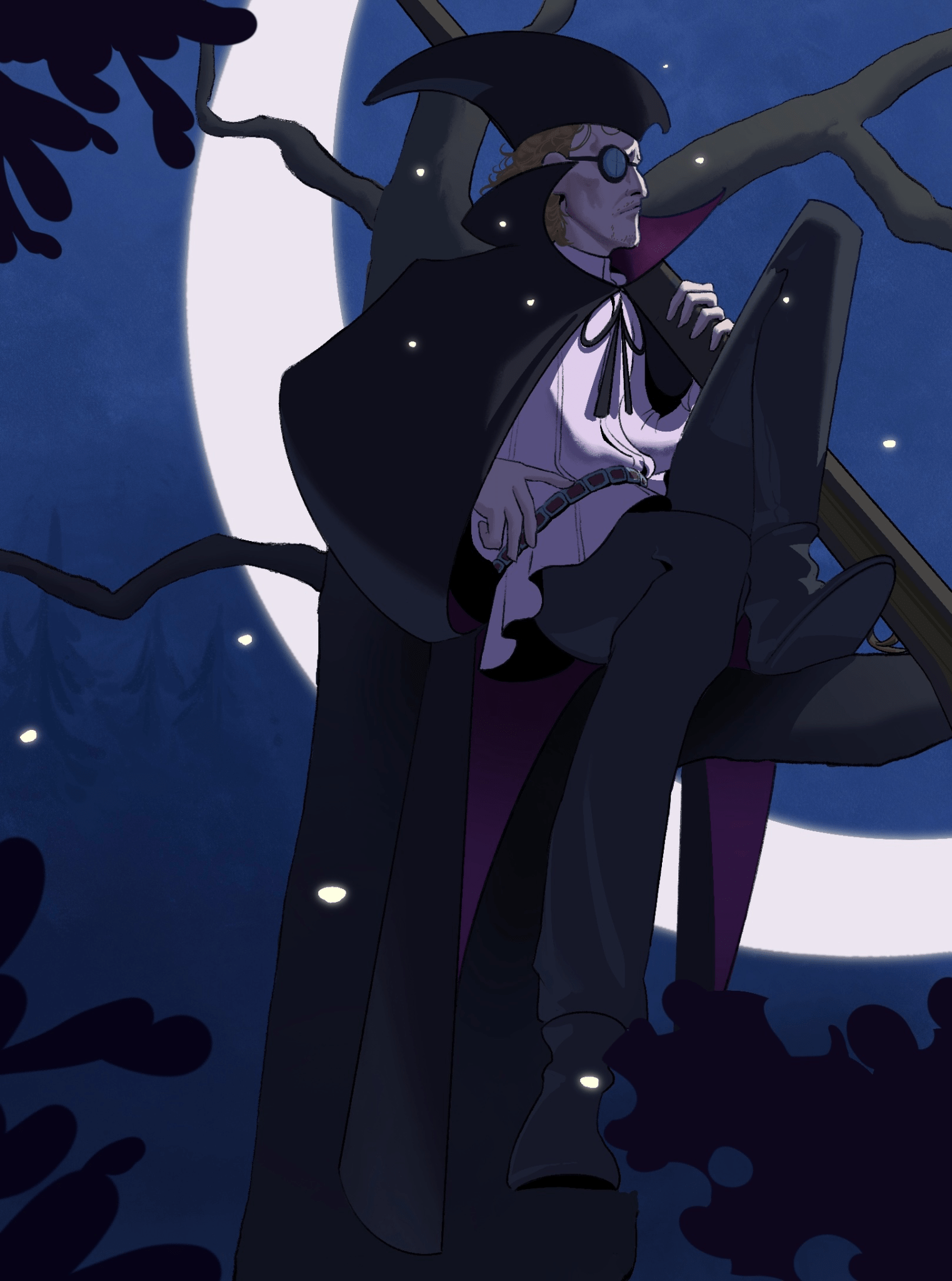 1523x2048 Van Augur in my style (One Piece Challenge) One Piece Art Challenge Driven Art Feedback Platform