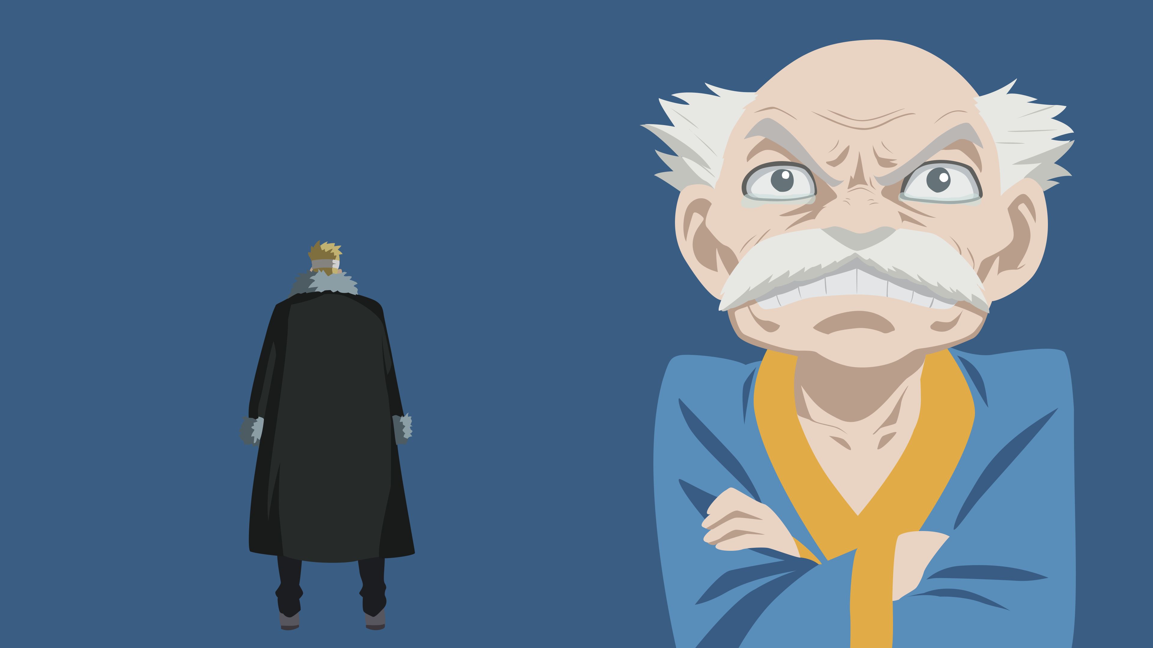 3840x2160 Phone wallpaper: Anime, Fairy Tail, Laxus Dreyar, Makarov Dreyar 923207