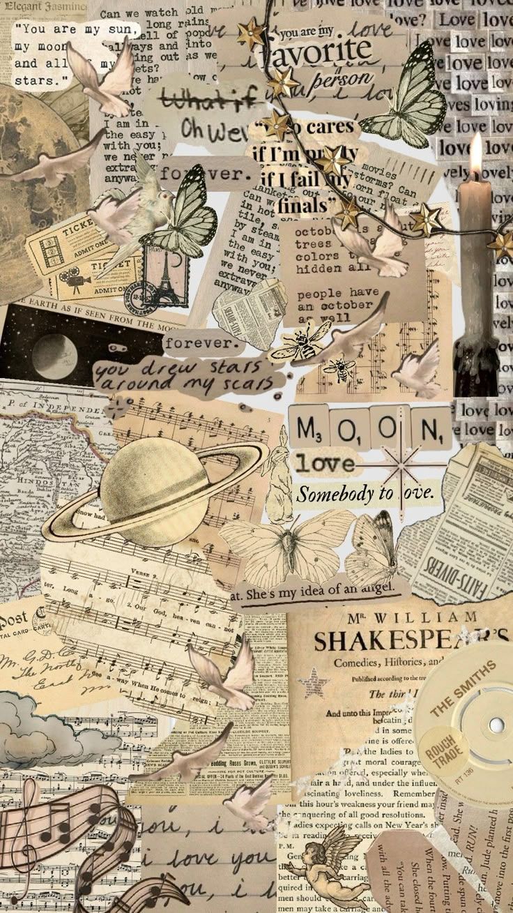736x1309 Book Wallpaper for Your Aesthetic. Creative journal inspiration, Diy vintage wall decor, Inspirational quote art