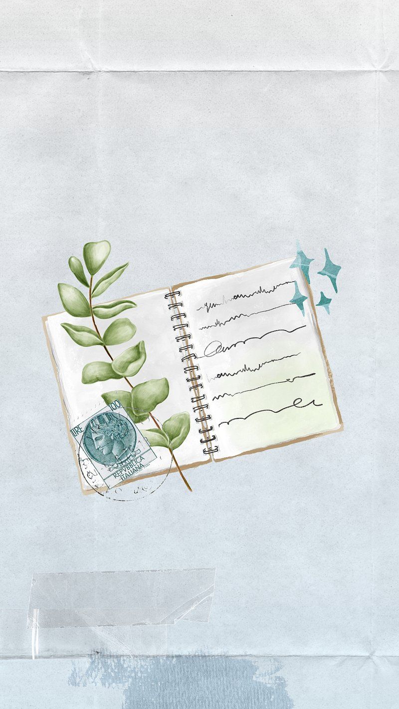 800x1422 Wallpaper Aesthetic Diary Notebook Image Wallpaper