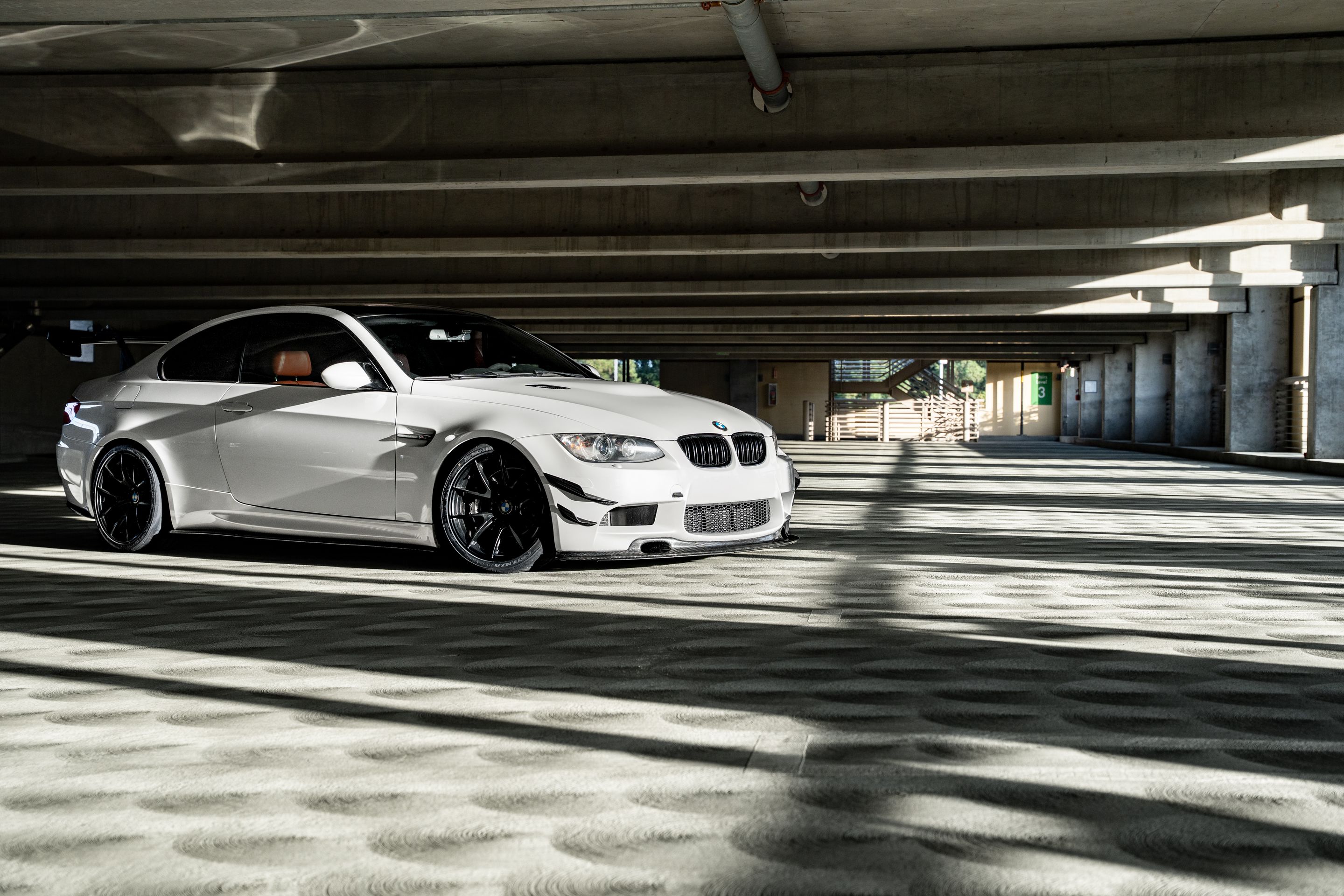 2880x1920 BMW E92 Coupe M3 With 18 VS 5RS Wheels In Satin Black