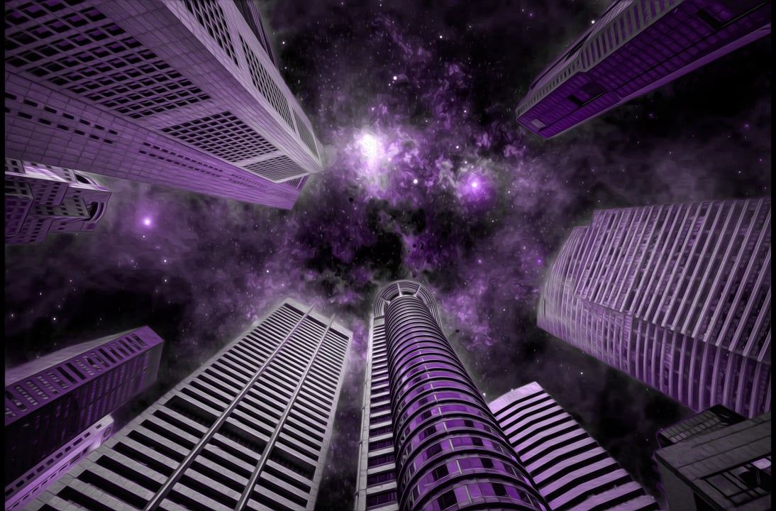 1094x720 Buildings, Skyscrapers, Downtown. Free Stock Video