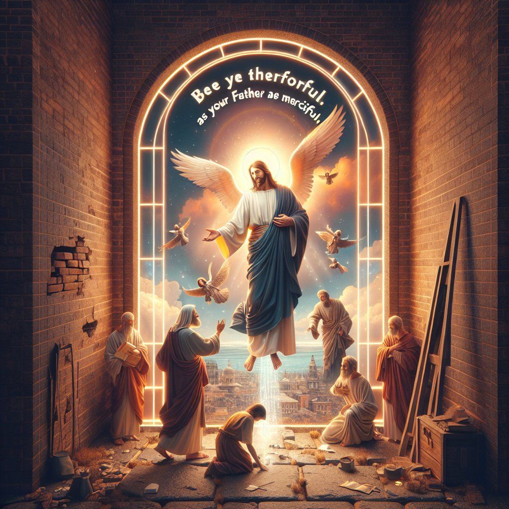 1024x1024 Luke 6:28 Artwork