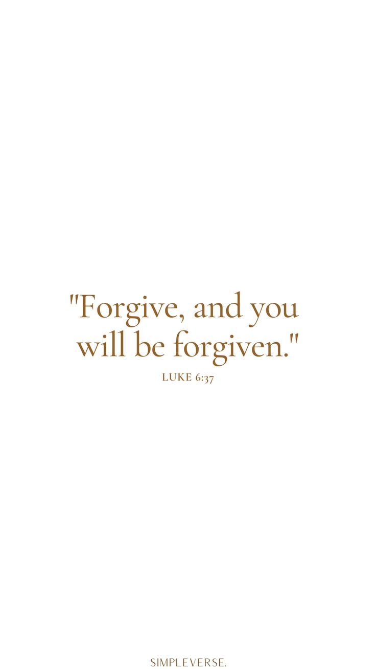 736x1308 Luke 6:37 Wallpaper