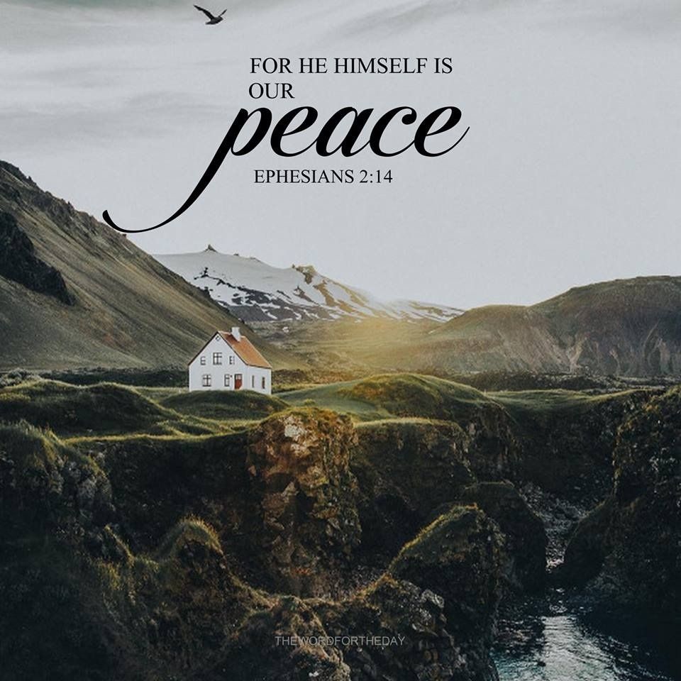 960x960 The Bible says, “Jesus is our peace” which reminds us that we were once enemies of God (Romans 5:10), we were at “enmity” with