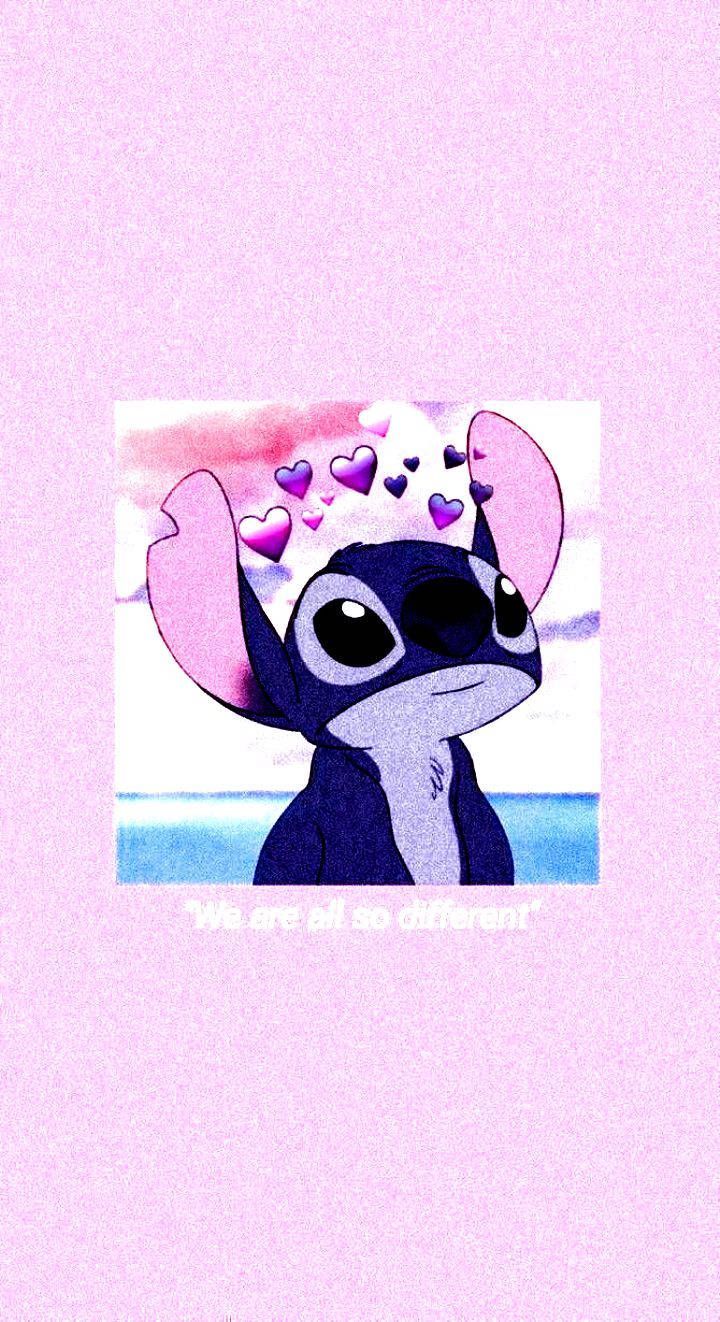720x1322 Download Stitch With Hearts Instagram PFP Wallpaper