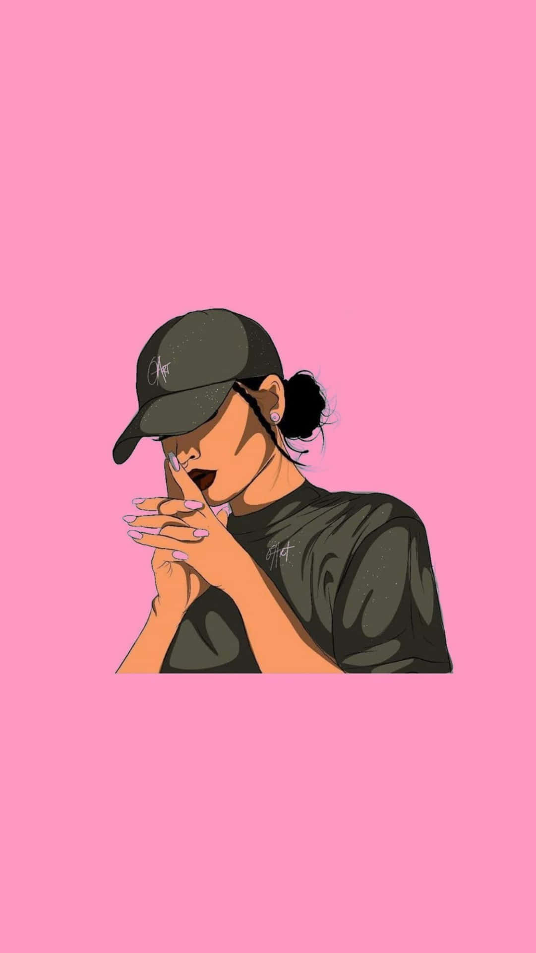 1081x1920 Download Cool Girl PFP For Instagram Wallpaper