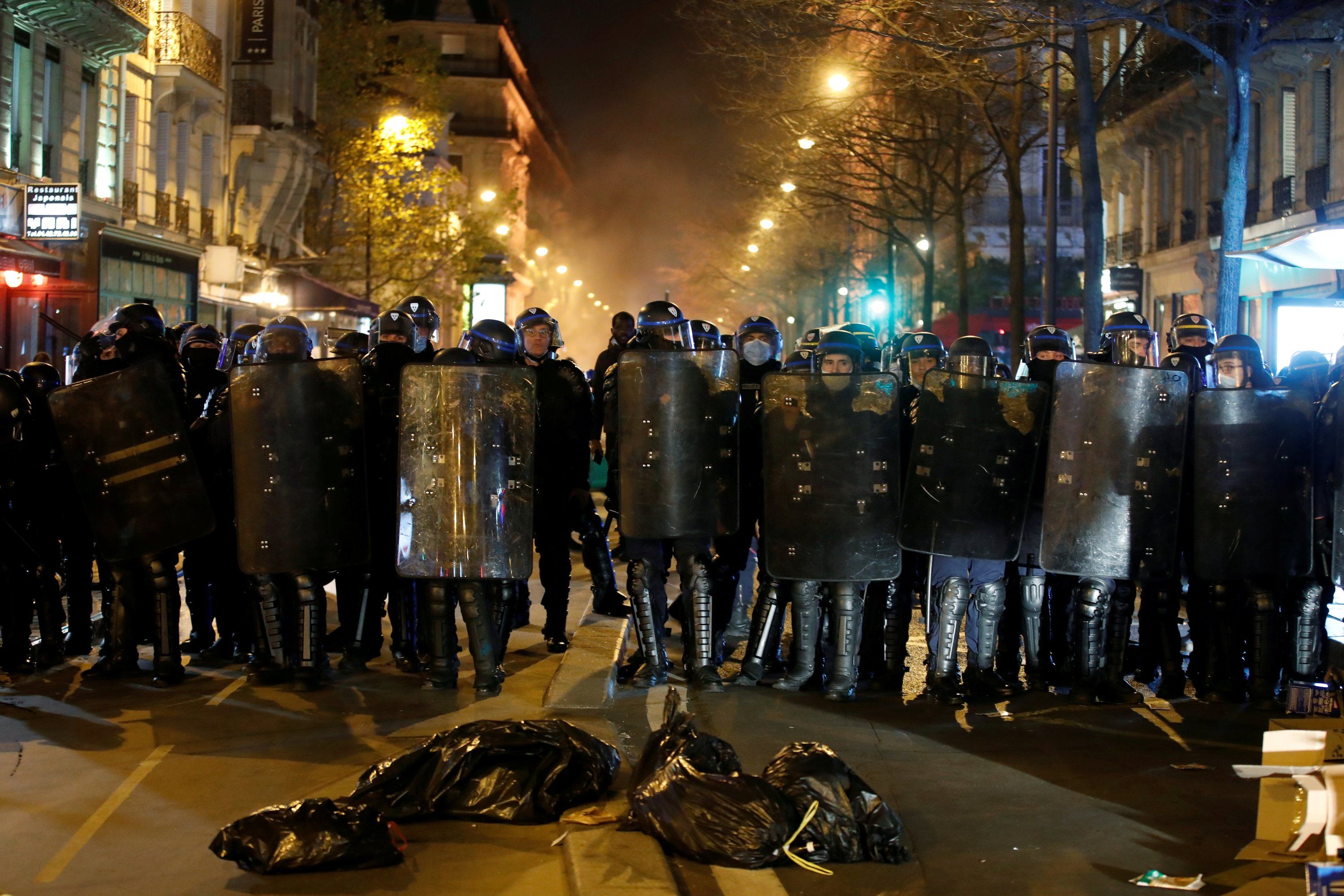 3000x2000 French Parliament gives initial approval to controversial security bill amid protests